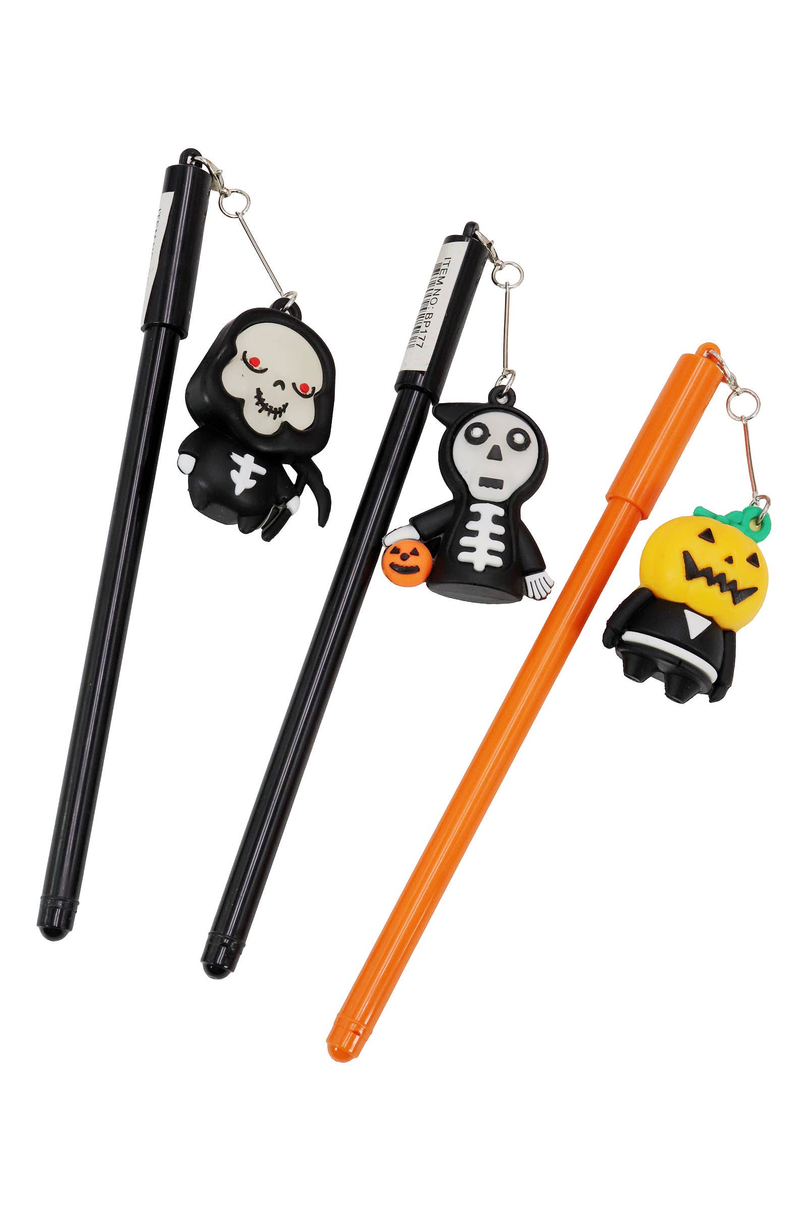 DIVERSE Halloween Dinglande Figurin Kulspetspenna - 48 st för wholesale på Faire3