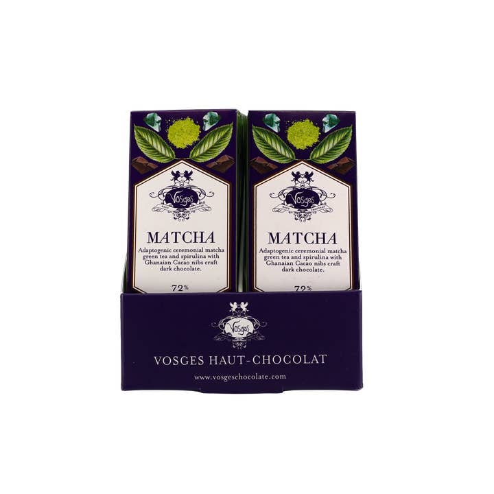 Vosges Haut-Chocolat - Wholesale Chocolate Bar - Mini Dark Chocolate Bar w/ Matcha Green Tea & Spirulina3