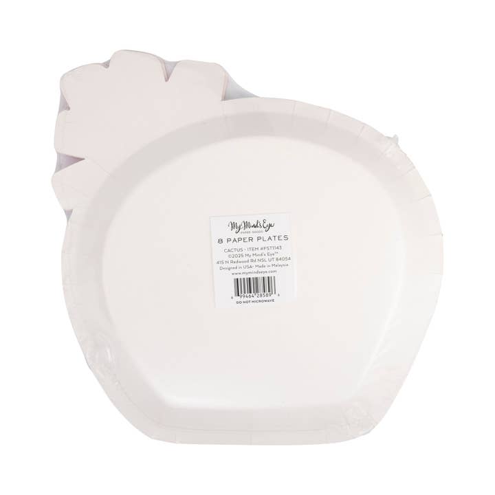 My Mind’s Eye - Wholesale Disposable Plate - FST1143 - Fiesta Cactus 9" Plate4