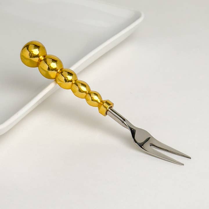 Beaded Gold Fork
for wholesale by India Handicrafts Inc