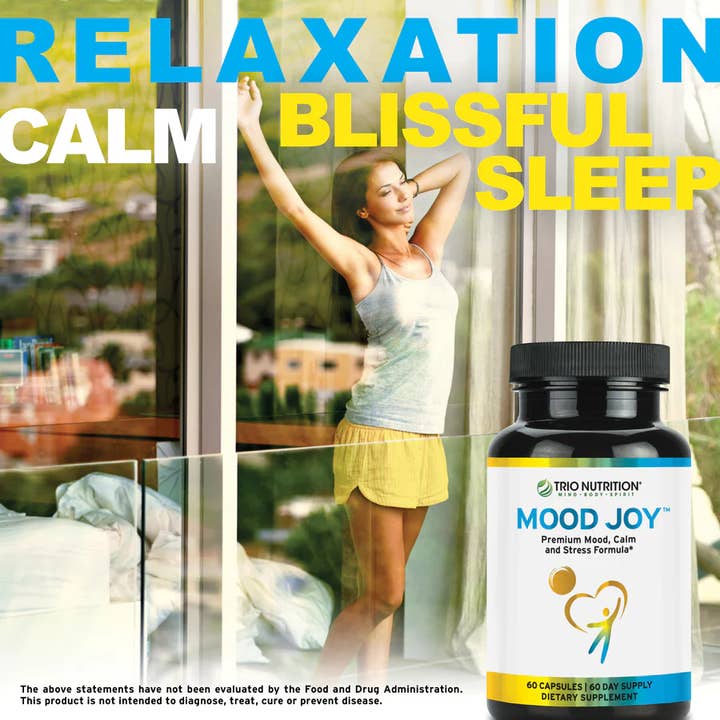 Trio Nutrition - Wholesale Oral Supplement/Vitamin - Happy Positive Mood Pills | Mood Joy