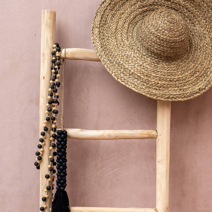 Bazar Bizar Living – wholesale Pärlband/Pärlhalsband – The Canggu-halsband – naturligt svart5