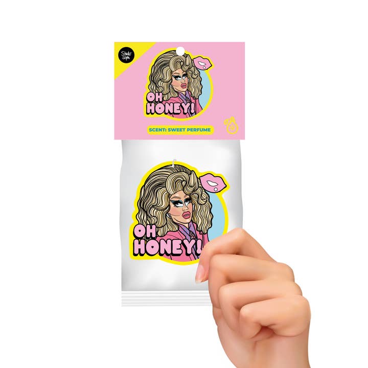 Studio Soph - Wholesale Car Freshener - Women's - Oh Honey! Trixie Mattel Drag Queen Air Freshener