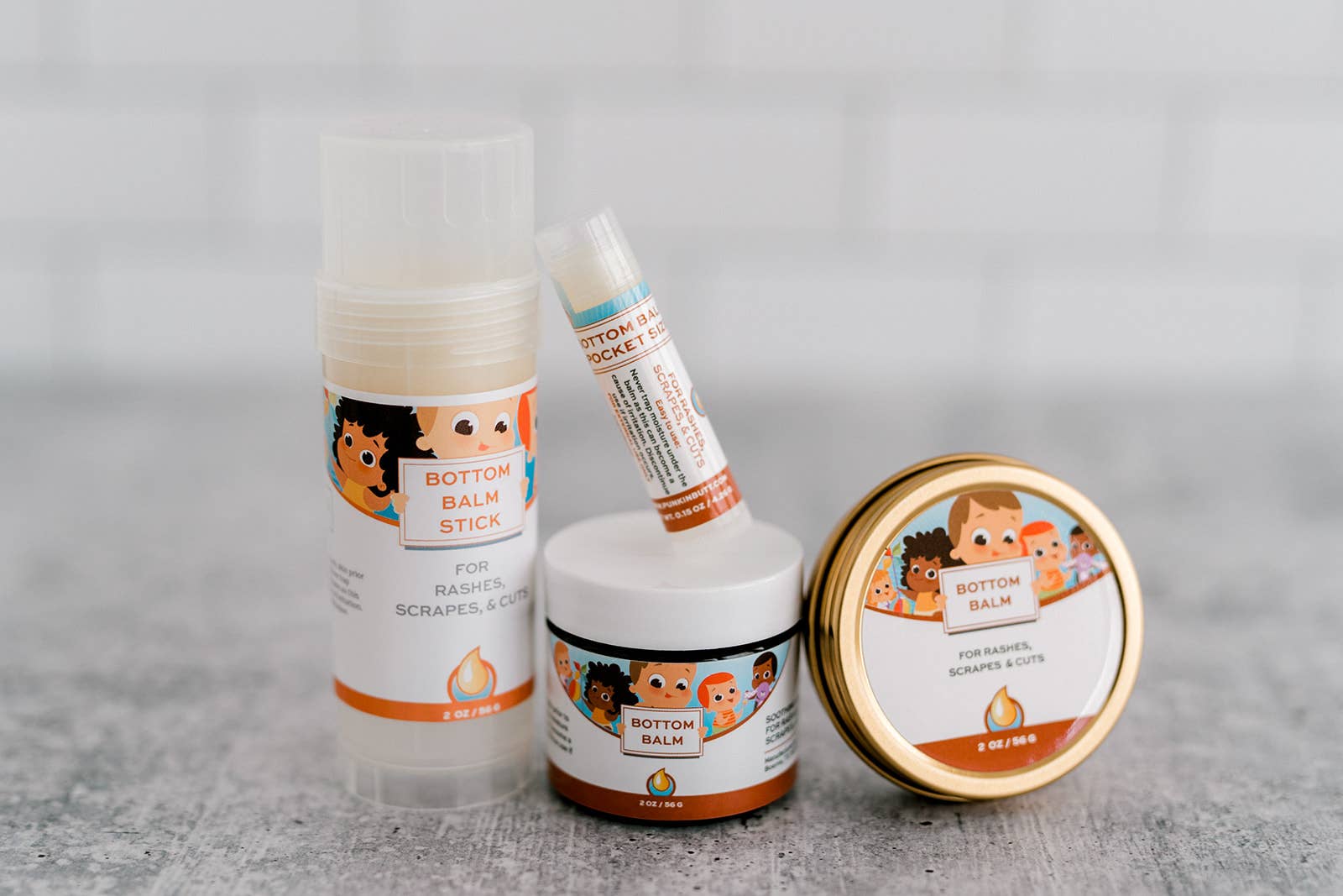 Punkin Butt - Wholesale Body Balm/Butter - Baby - Solid Soothing Bottom Balm Stick3