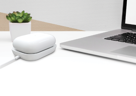 PhunkeeTree - Wholesale Portable Charger - White - Wireless AirPod Charger2