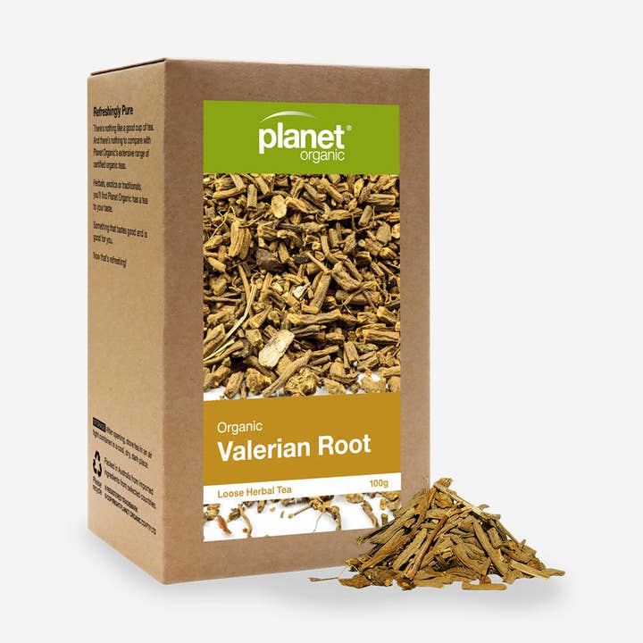 Valerian Root Loose Herbal Tea for wholesale by Planet Organic