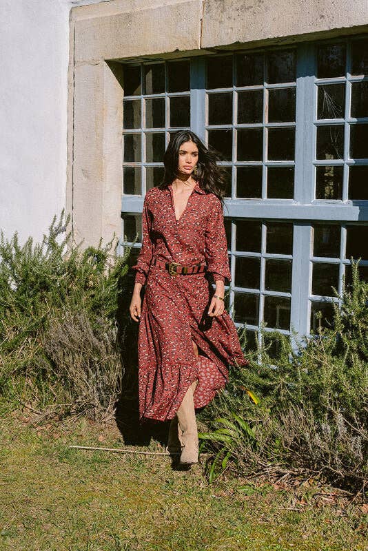 Piti Cuiti - Venta al por mayor Blusa - Mujer - SAVANNA BROWN CAMISA