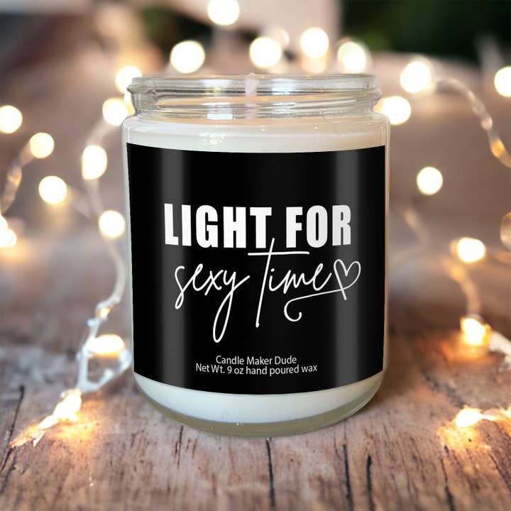 Candle Maker Dude - Vendita all'ingrosso Candela in vasetto - Candela Light for Sexy time, candele volgari, regali sporchi per lui, regali per fidanzati, candele sessuali, regali per San Valentino, regali divertenti per il giorno di San Valentino