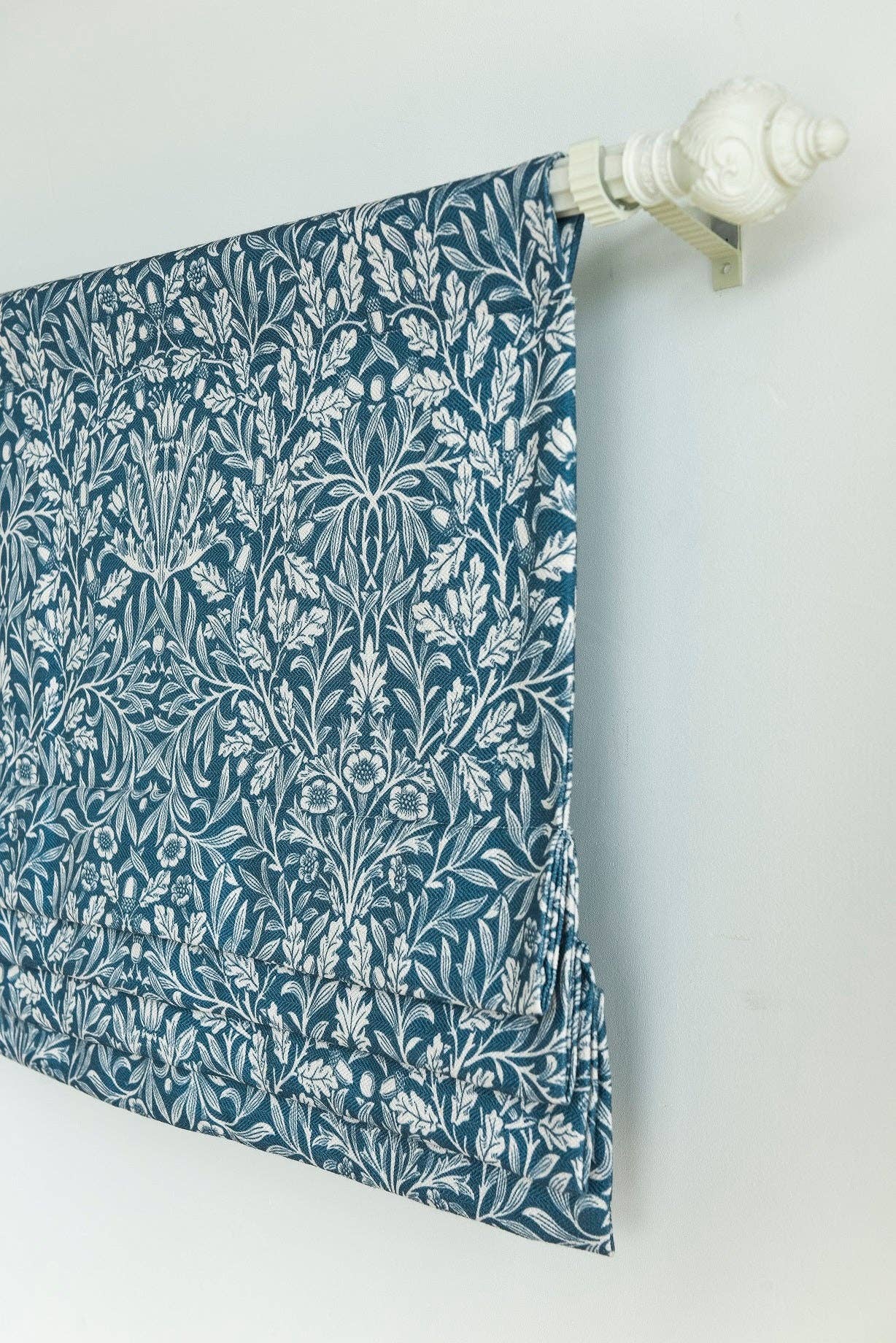 Lanting Home Decor Inc. - Wholesale Curtain - Custom Faux Roman Shades Botanical Bohemian Style0