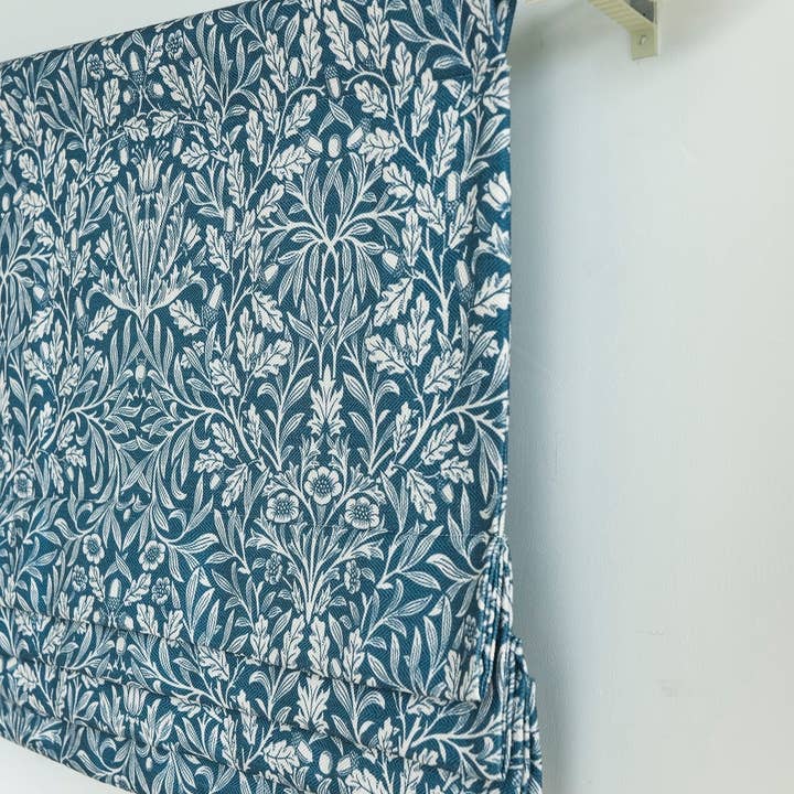 Lanting Home Decor Inc. - Wholesale Curtain - Custom Faux Roman Shades Botanical Bohemian Style