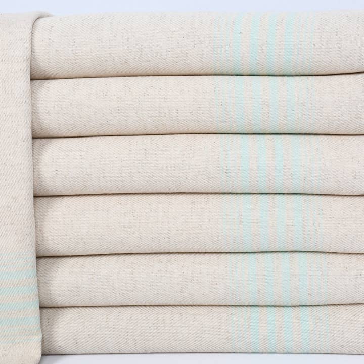 Serviette de cuisine turque organique personnalisée de luxe Peshkir pour la vente par Organic Turkish Towels