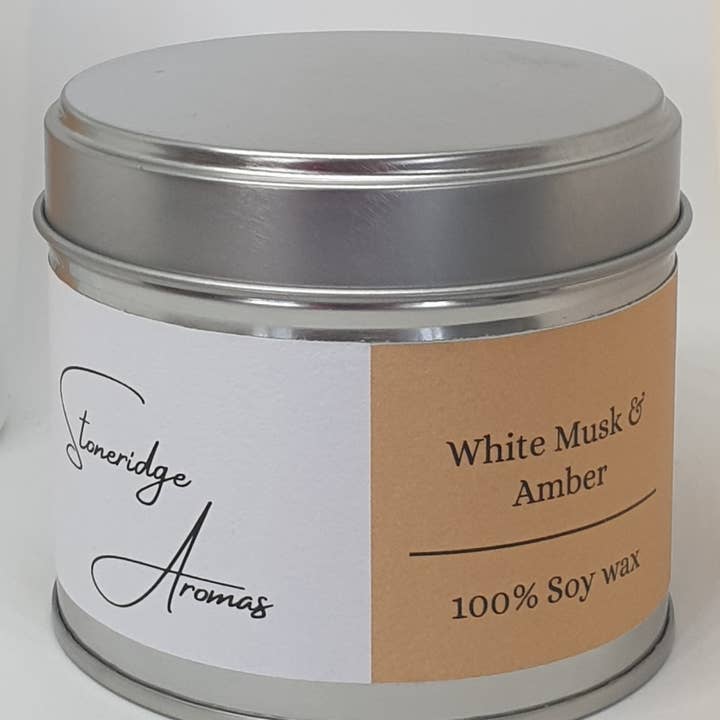 Vela de estanho por atacado de Stoneridge Aromas