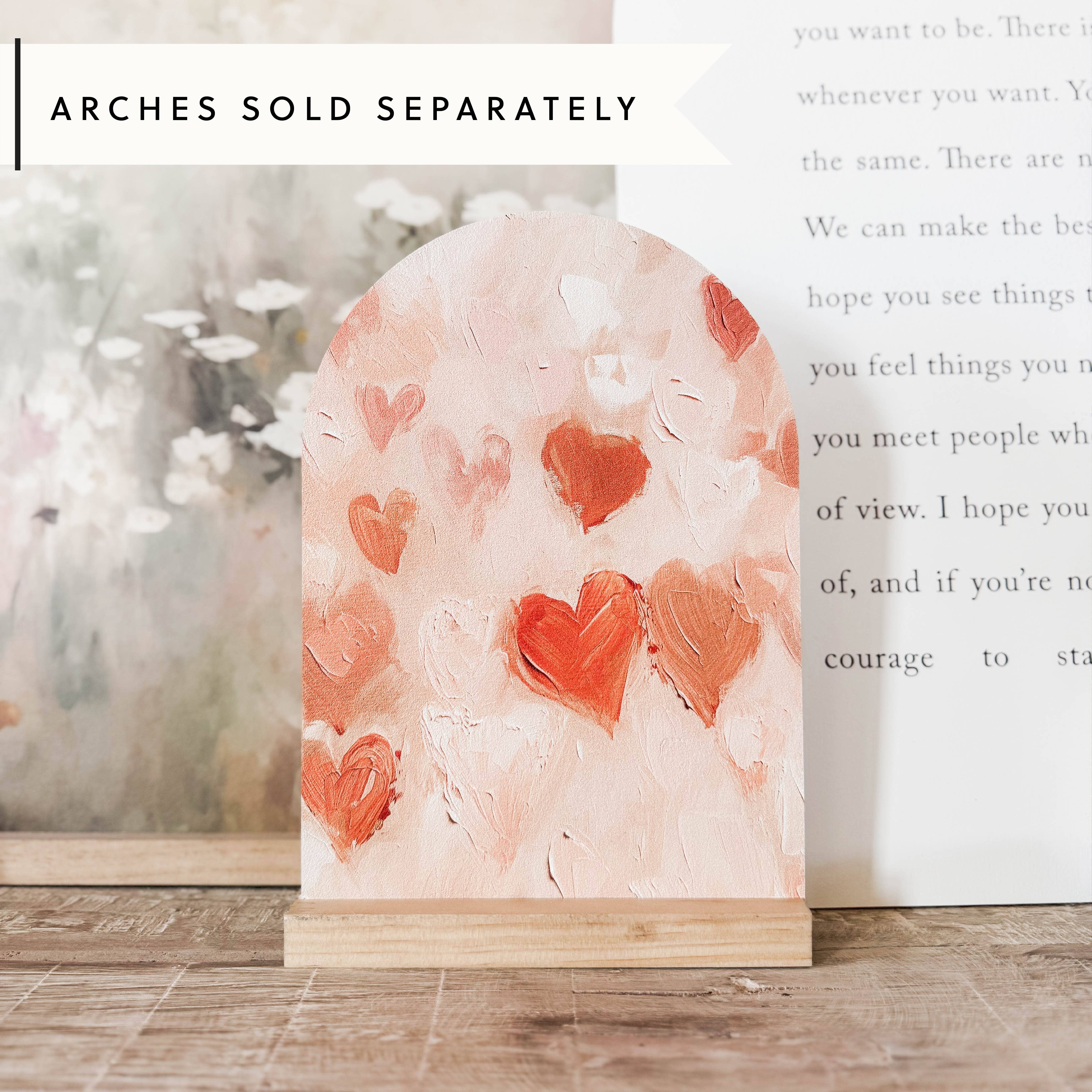 Lily and Sparrow - Wholesale Decorative Tabletop Object - Arch Wood Base *BASE ONLY! Arches Sold Separately*6