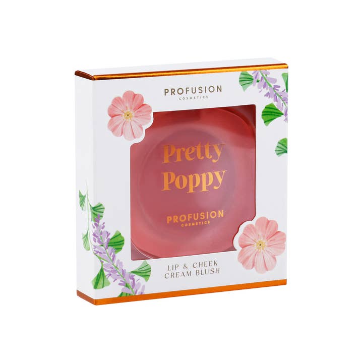 VIAI Beauty - Wholesale Blush - PROFUSION Petal Perfect | Pretty Poppy Lip & Cheek Cream Blush3