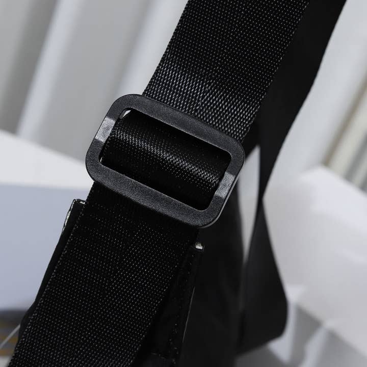 Fashion City - Wholesale Crossbody Bag - Women's - Nylon Half Moon Crossbody-Dark Colors11