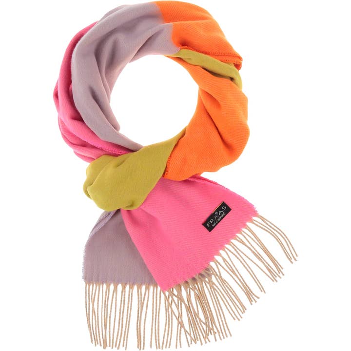 FRAAS - The Scarf Company - Wholesale Scarf - Women's - Sustainability Edition Block Twill Recycled Scarf