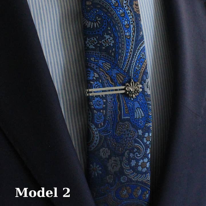 COOLMENCLUB - Wholesale Tie Clip - Men's - Crown, Moon Sun, Horn, Photo Camera Figured Tie Clips,2