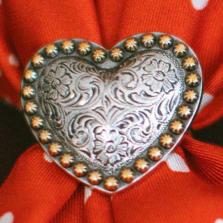 Concho Scarf Slide | Vintagehjärta för wholesale av Last Chance Textiles