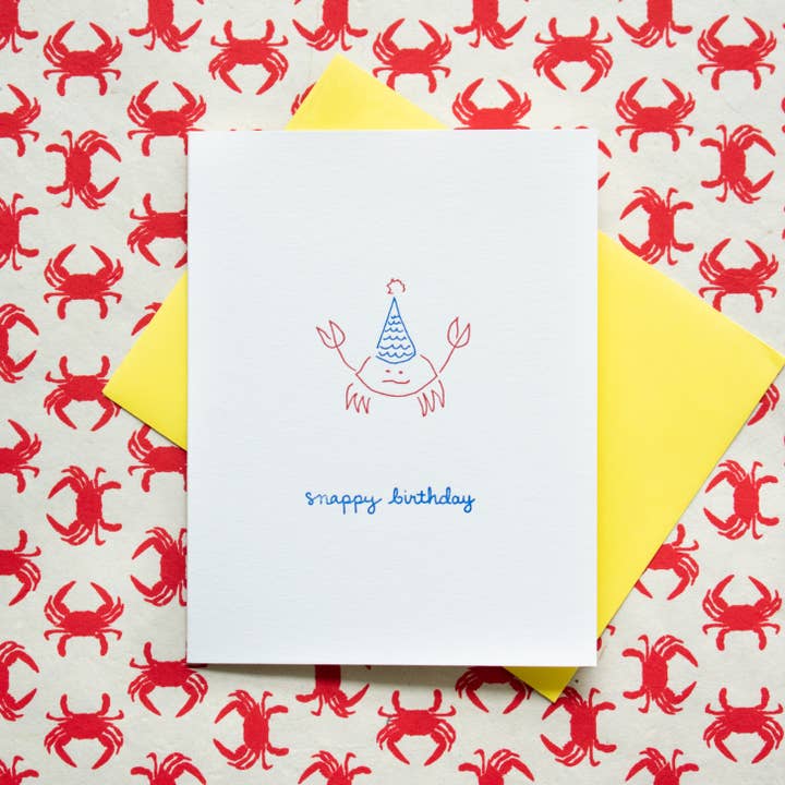 Albertine Press - Wholesale Birthday Card - Snappy Birthday Greeting Card