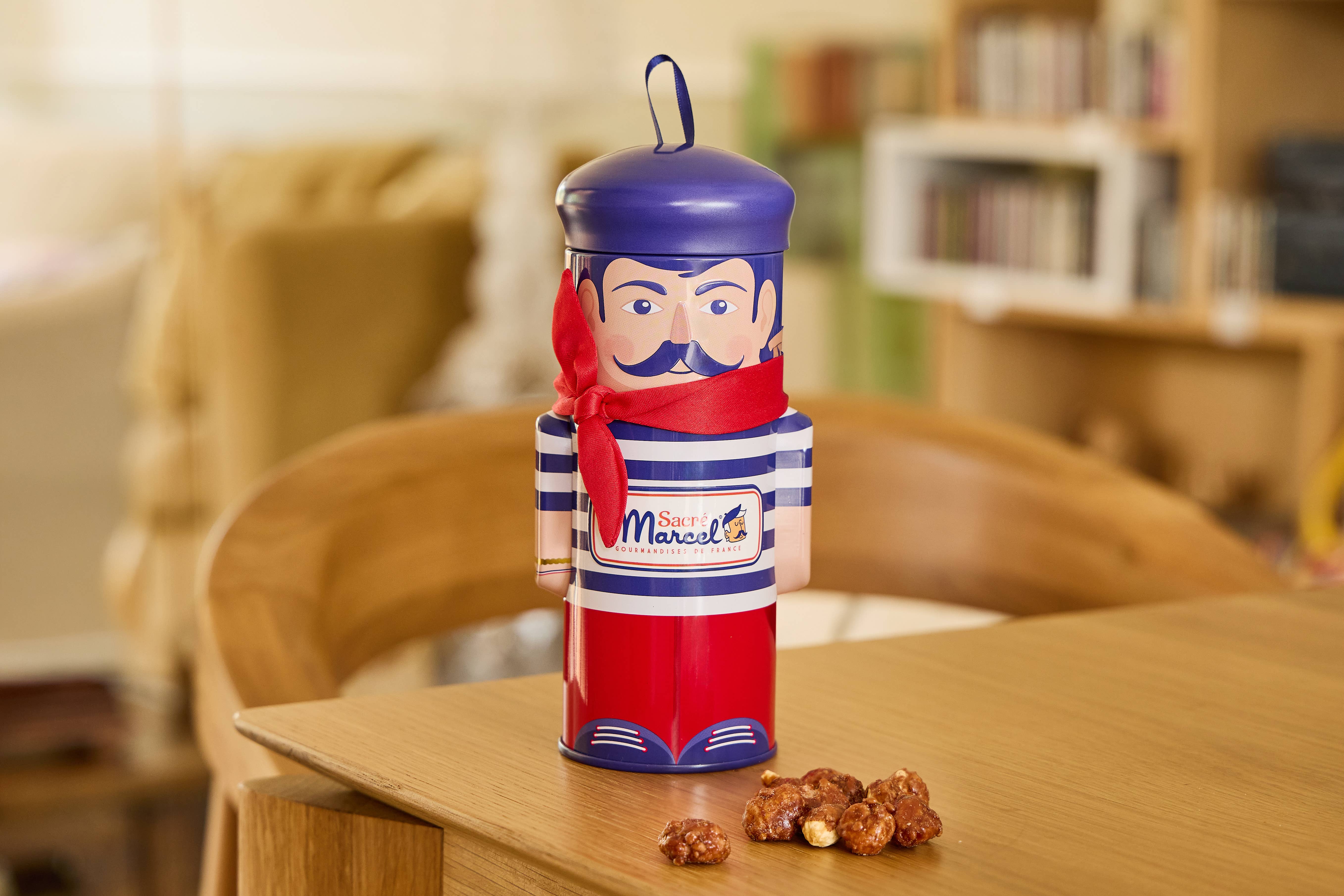 Sacré Marcel - Wholesale Nuts - Character Marcel | Caramelized Peanuts1