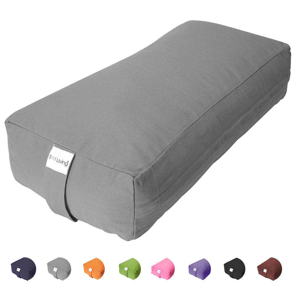 Sol Living - Wholesale Yoga Block/Bolster - Cotton Rectangular Yoga Bolster Cushion13