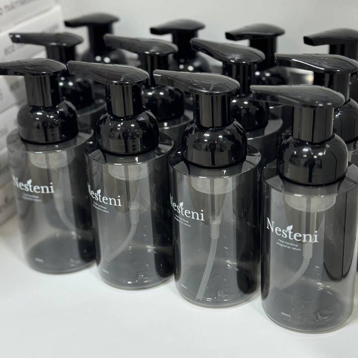 2-pack - Dispensador de plástico elegante com bomba de espuma 250mL por atacado de Nesteni