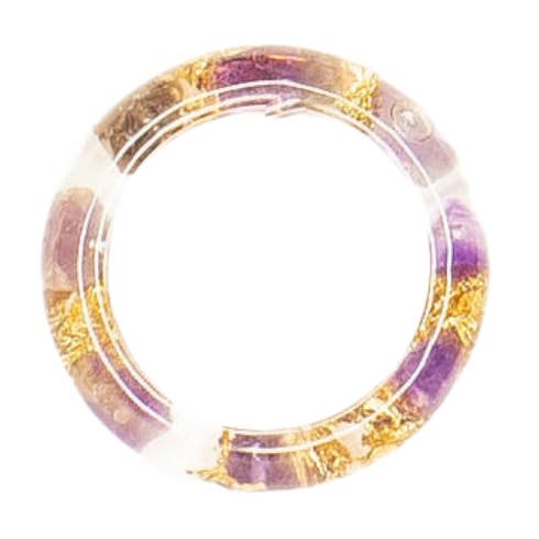 Smooth Resin Ring for wholesale by Womxn on the Moon