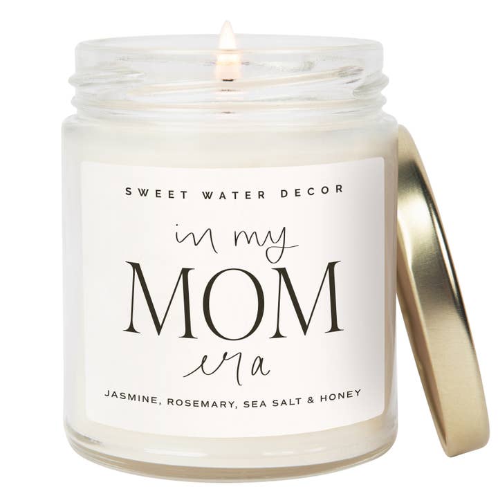Sweet Water Decor - Wholesale Jar/Filled Candle - In My Mom Era Soy Candle - Home Decor & Gifts