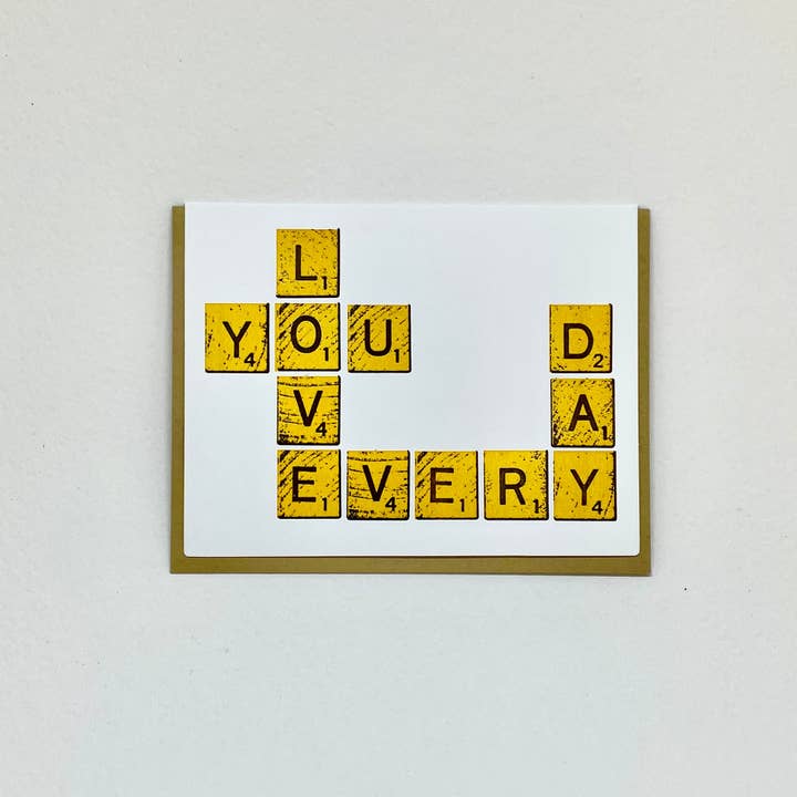 Scramble - Love You Every Day for wholesale by Big Wheel Press