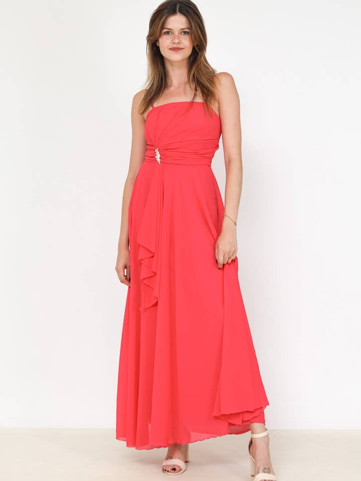 Lång aftonklänning - 19062 för wholesale av Marie June