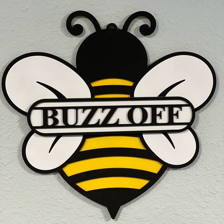 Cintre de porte en forme d'abeille pour la vente par Thompsons Handmade Country LLC