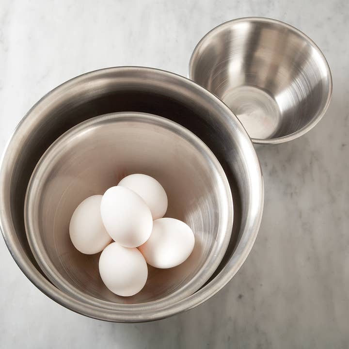 Fox Run Brands - Wholesale Mixing Bowl - Fox Run Large Stainless Steel Mixing Bowl, 4.25-Quart