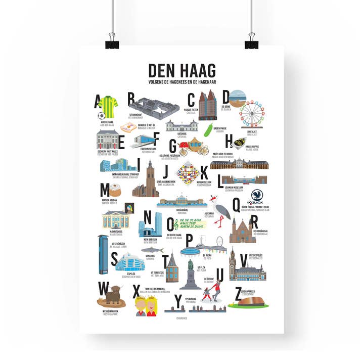 Kunstdruk Den Haag voor wholesale door Burones
