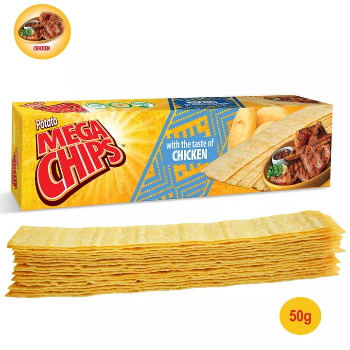 Potato Mega Chips - Wholesale Chips - CHICKEN POTATO MEGA CHIPS
0