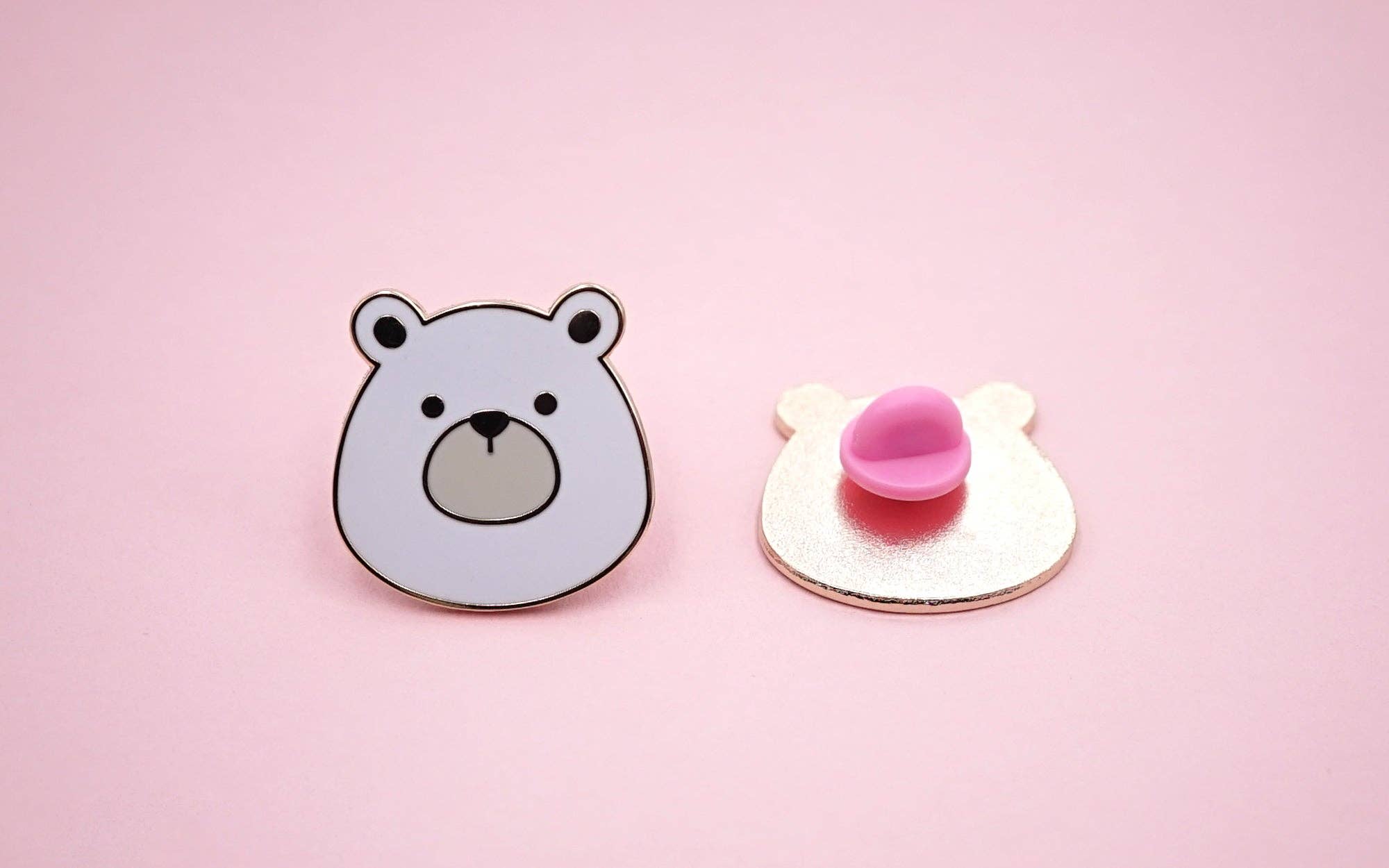 Kelly McMahon Design - Wholesale Lapel Pin/Button - Bear Mini Pin2
