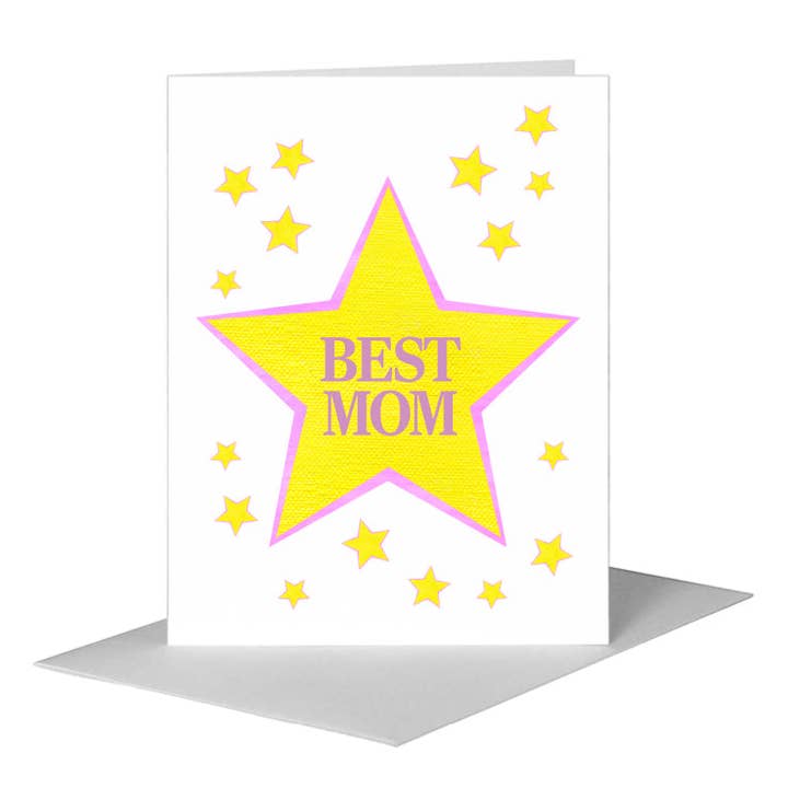 Étoiles, Carte de vœux (#7538H) pour la vente par Printed Canvas