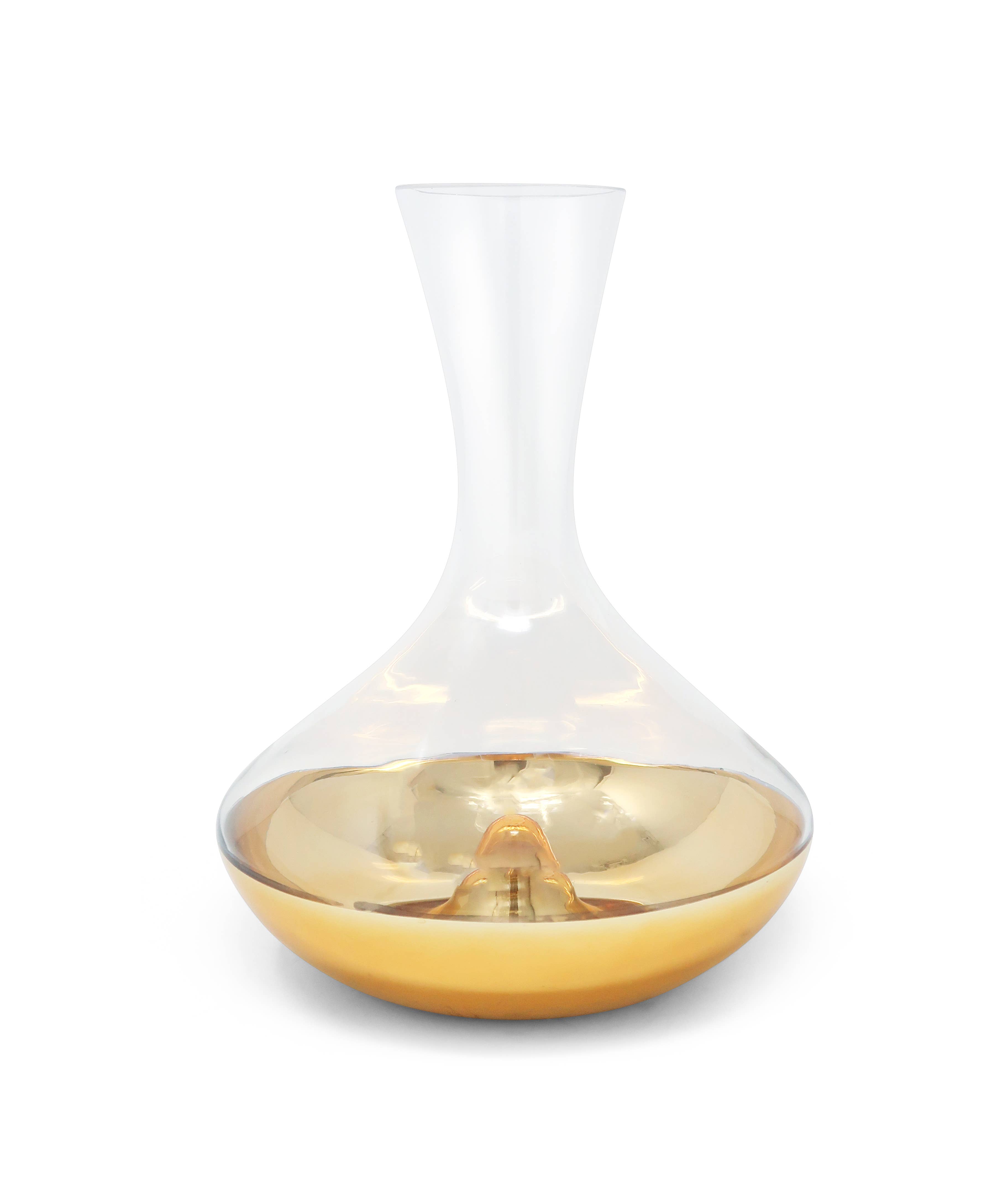 VIVIENCE - Wholesale Decanter - Decanter with Gold Dipped Bottom2