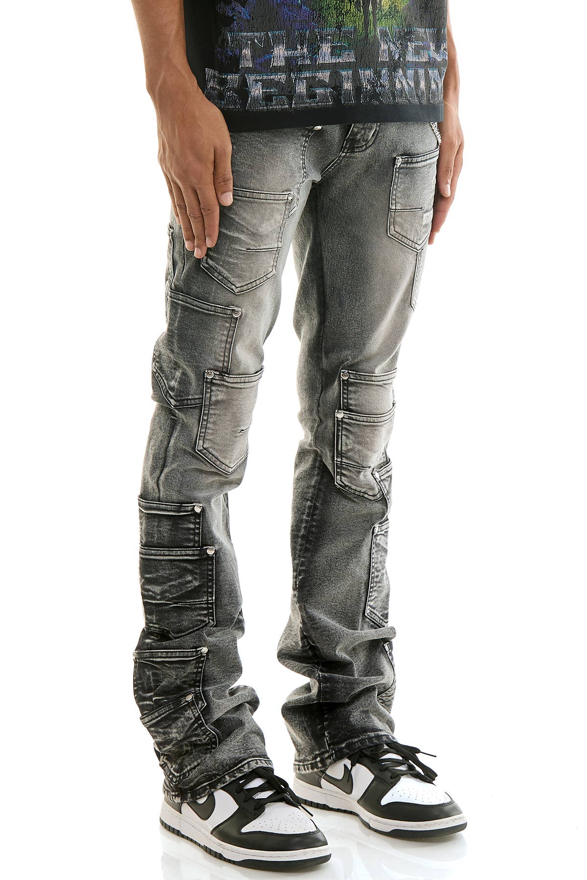 KDNK - Vente Jean – homme - JEAN ÉVASÉ À POCHE9