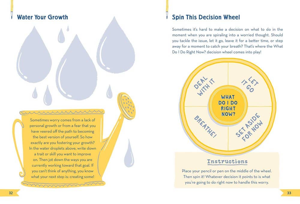 Microcosm Publishing & Distribution - Wholesale Journal/Diary - No Worries Workbook: 124 Lists, Activities, and Prompts1