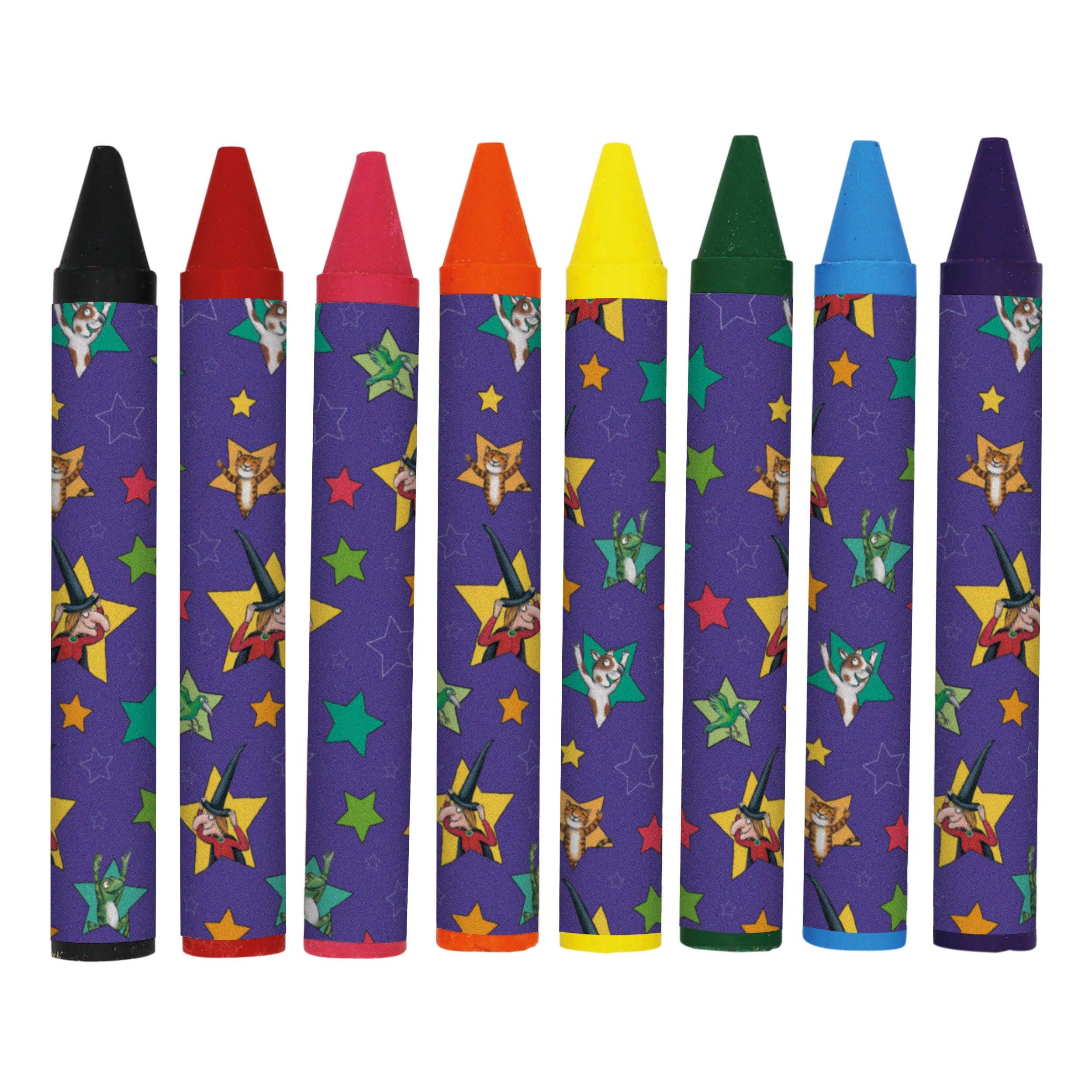 Robert Frederick Ltd - Wholesale Crayons - Kids & Baby - Room On The Broom Set of 8 Jumbo Crayons for Children1