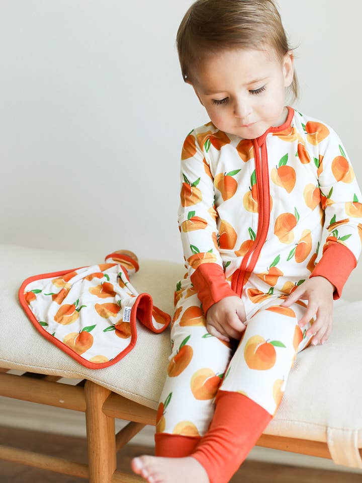 Persikor Dubbel dragkedja Bambu Sleeper för wholesale av Southern Slumber