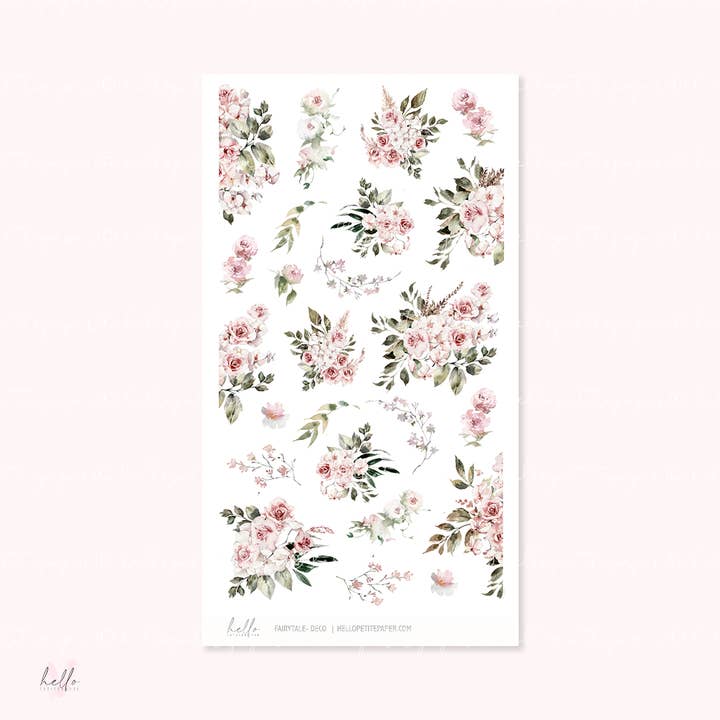 Fairytale - Kit de decoração, autocolantes para planeadores por atacado de Hello Petite Paper