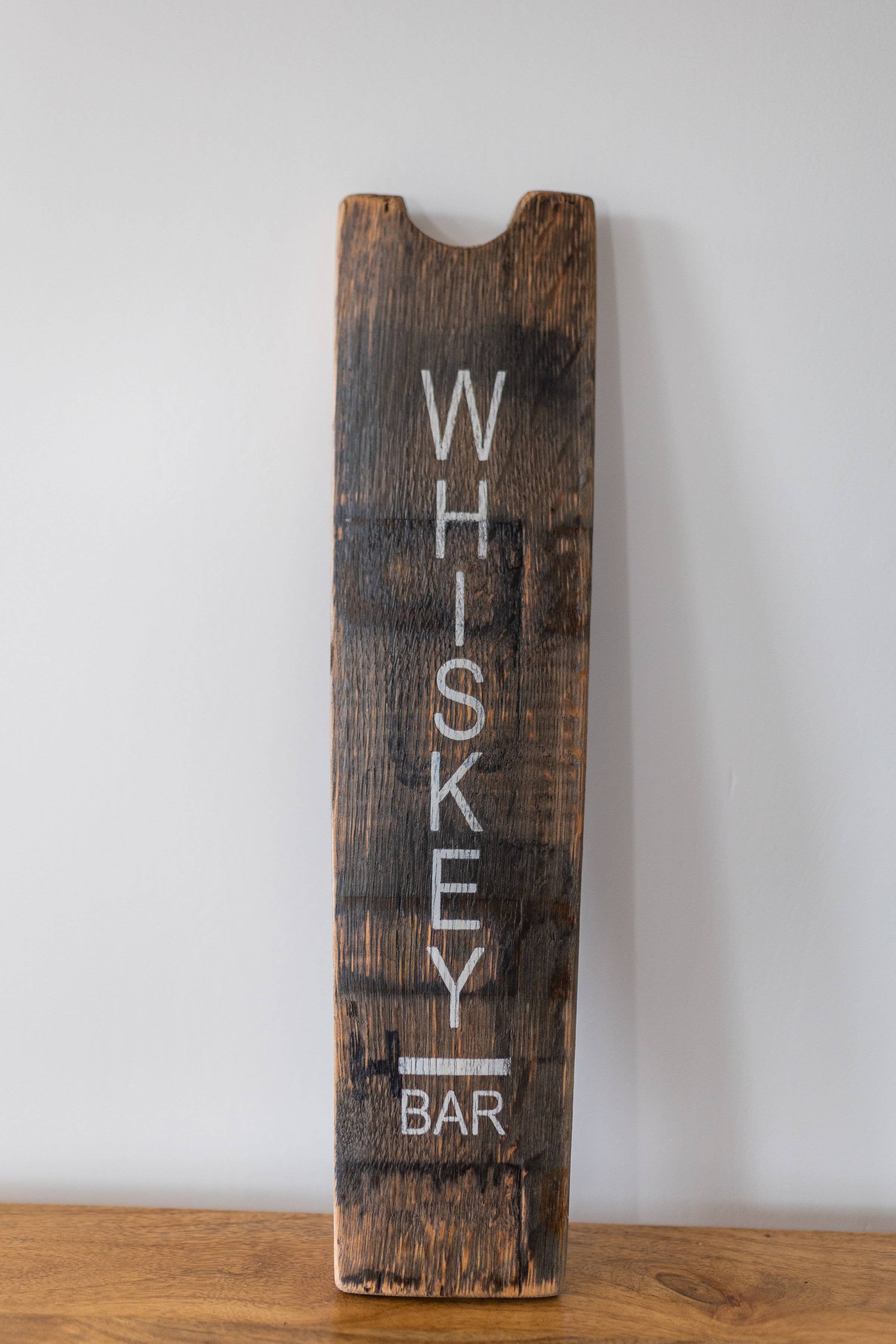 Sono Inspired - Wholesale Sign - Reclaimed Barrel Stave Wall Art – Painted Half Stave3