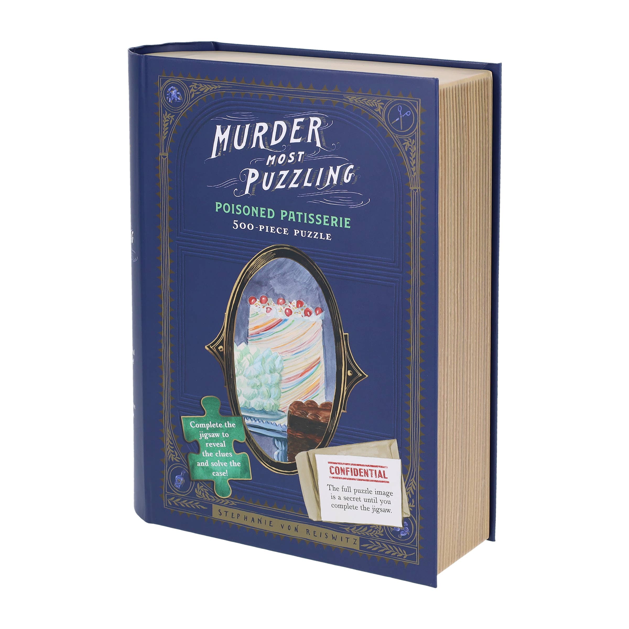 Chronicle Books - Wholesale Puzzle - Adult - Murder Most Puzzling: Poisoned Patisserie 500-Piece Puzzle1