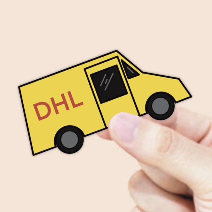 25 Carrier Packaging Stickers for wholesale by Juli's Art Cafe