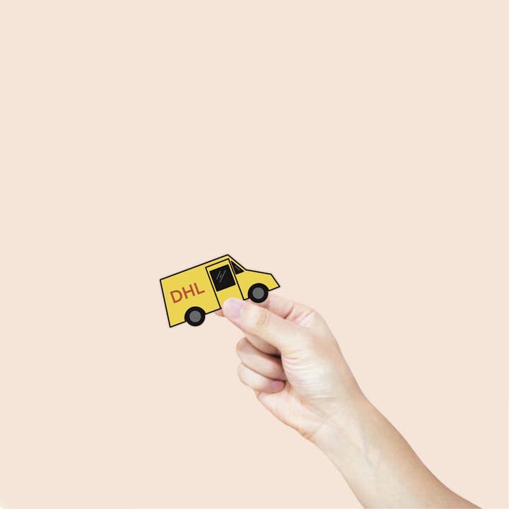 25 Carrier Packaging Stickers for wholesale by Juli's Art Cafe