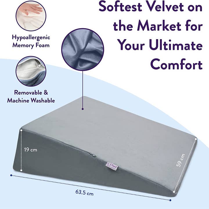 Puzzle Ready - Wholesale Bedding Pillow - Byre® Wedge Pillow | Bed Wedge Support Pillow