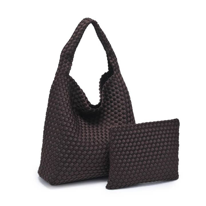 Sol and Selene - Wholesale Shoulder Bag - Women's - Celestial Woven Neoprene Hobo13