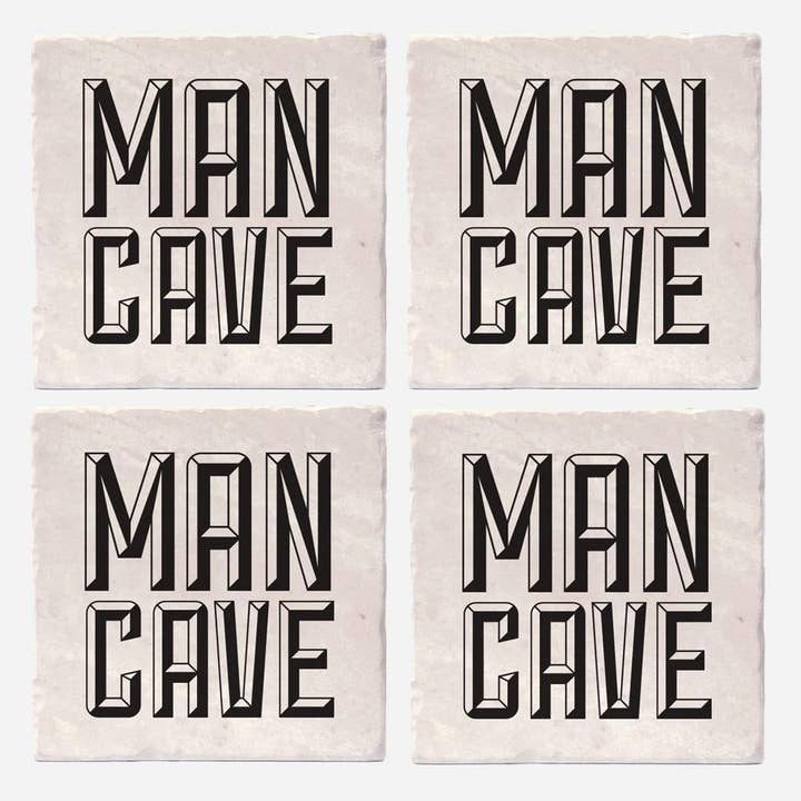 Man Cave Coasters for wholesale by Versatile Coasters