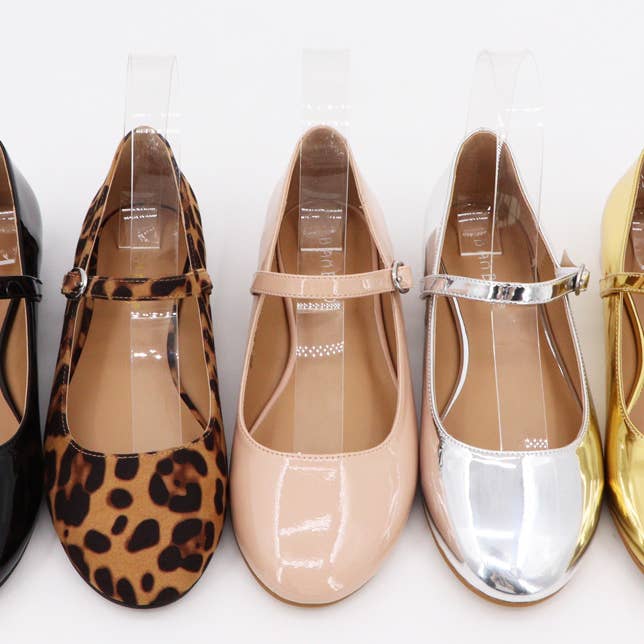 Mars Sky Shoes Wholesale - Wholesale Flats - Women's - Bamboo HOOP-09 Women Buckle Strap Maryjane Ballet Flats